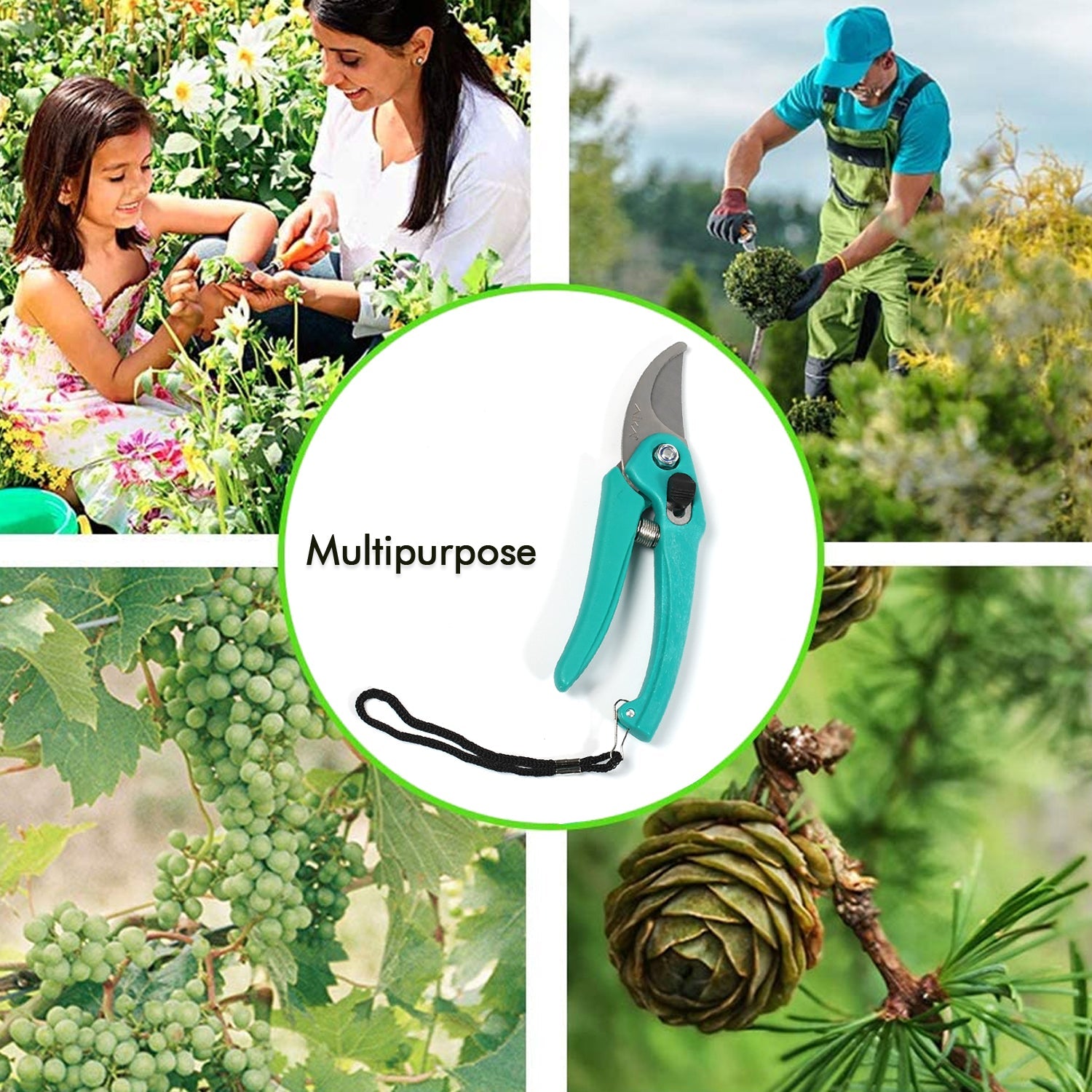 0467 Heavy Duty Gardening Cutter Tool Plant Cutter for Home Garden | Wood Branch Trimmer | Grass Cutting Accessories | Sturdy Stem Scissors DeoDap 0467 Heavy Duty Gardening Cutter Tool Plant Cutter for Home Garden | Wood Branch Trimmer | Grass Cutting Accessories | Sturdy Stem Scissors DeoDap